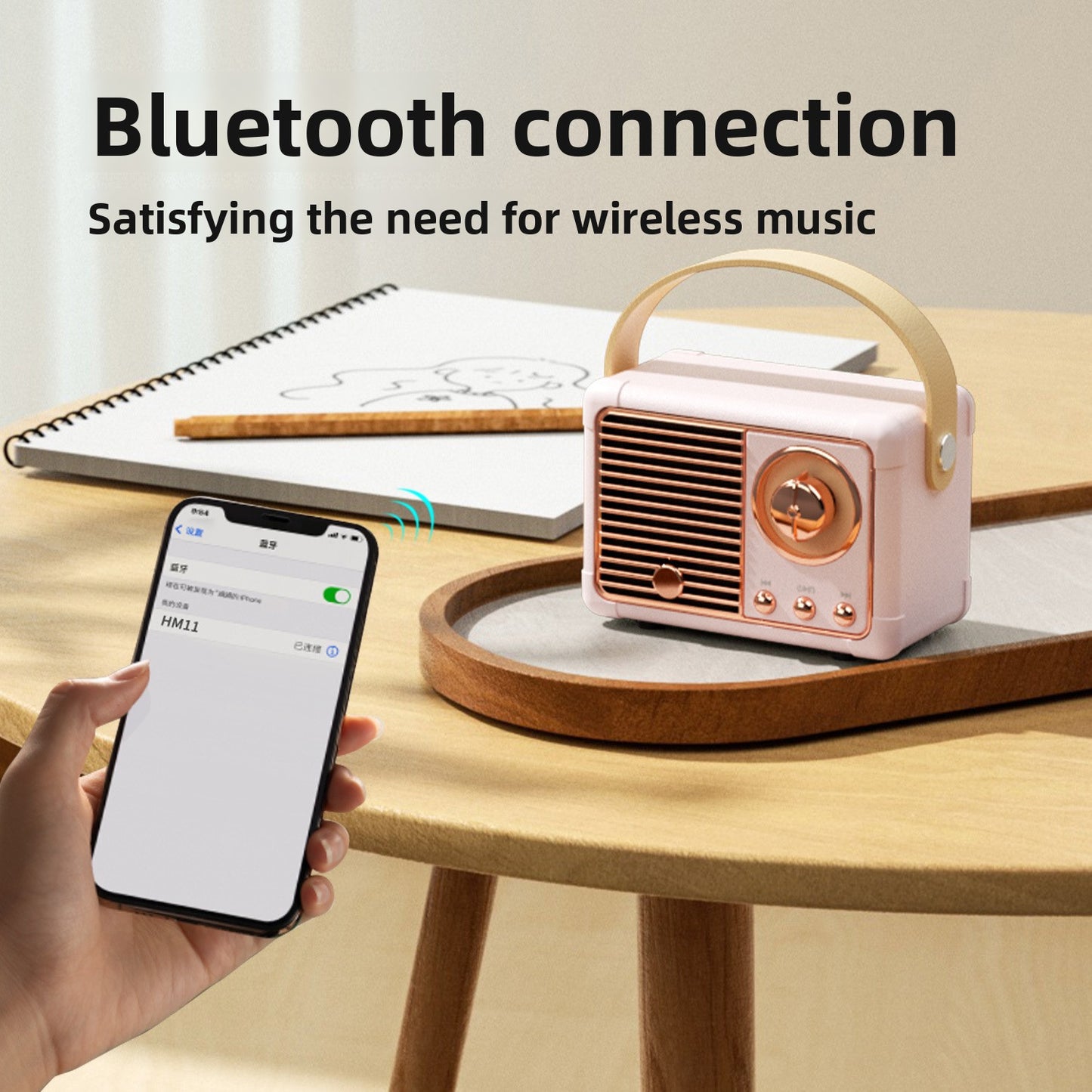 Creative Retro Wireless Bluetooth Speaker