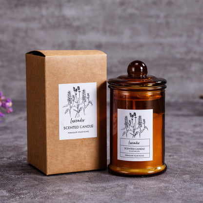 Scented soy wax candles