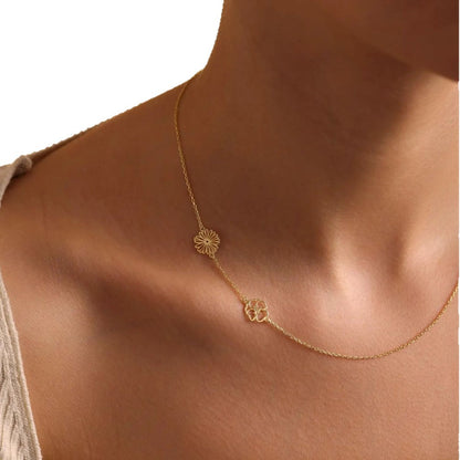 Birth Flower Necklace