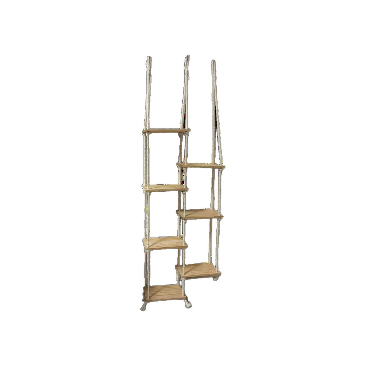 Bohemian Hand-Woven Hanging Shelves