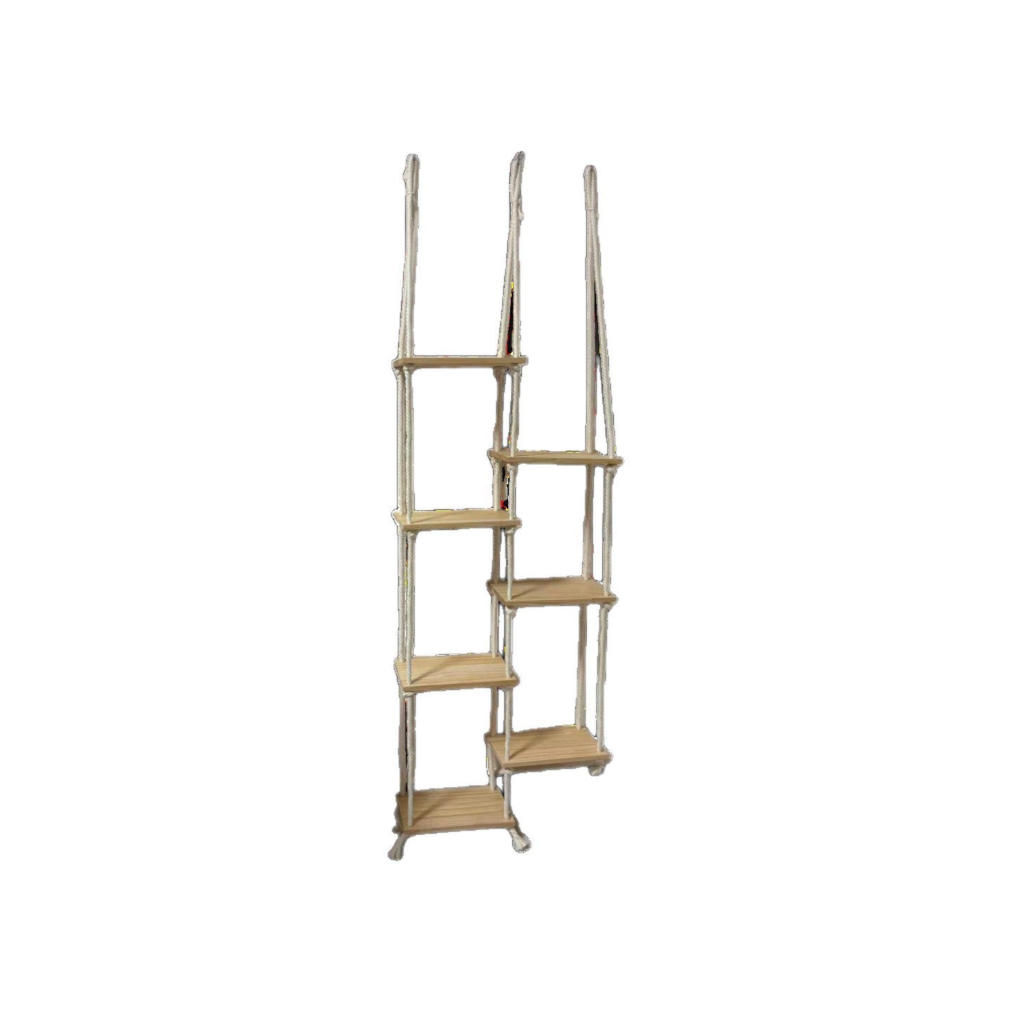 Bohemian Hand-Woven Hanging Shelves