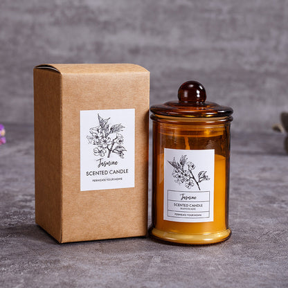 Scented soy wax candles