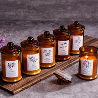 Scented soy wax candles