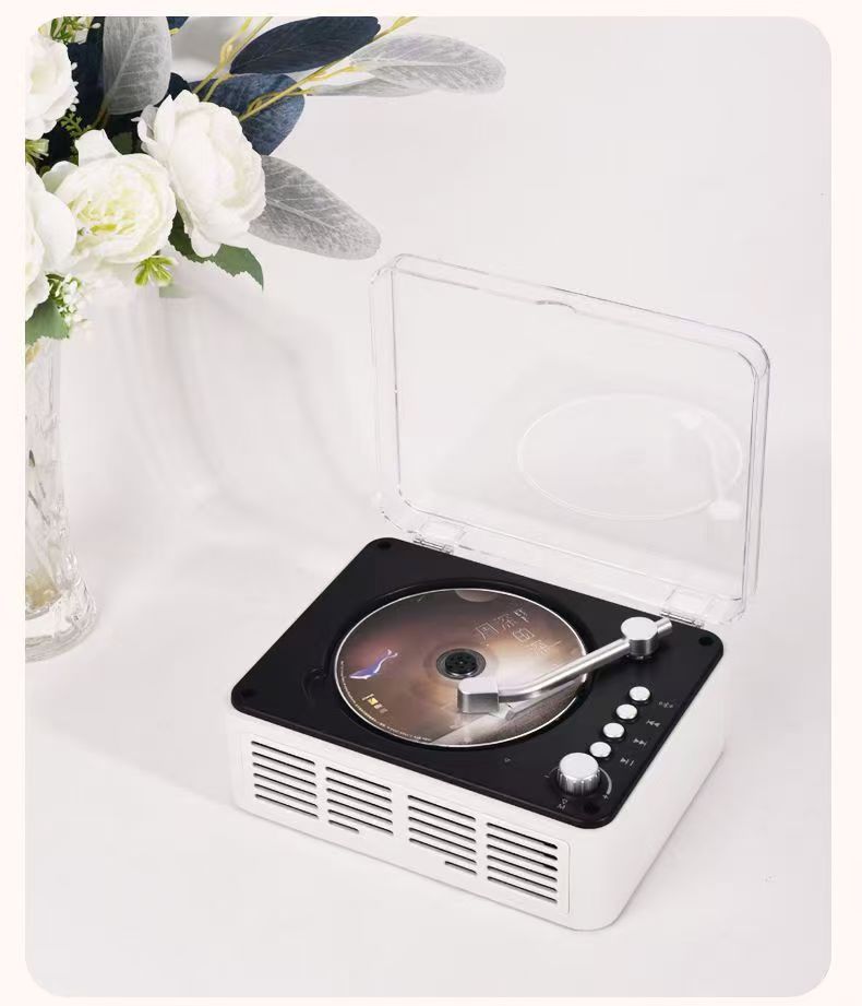 Retro Bluetooth CD Player/Speaker